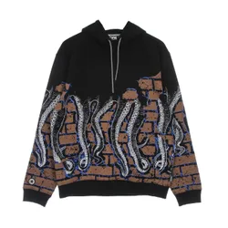 Felpa Leggera Cappuccio Uomo Bricks Hoodie Black