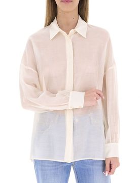 KOCCA Camicia velata AVORIO M