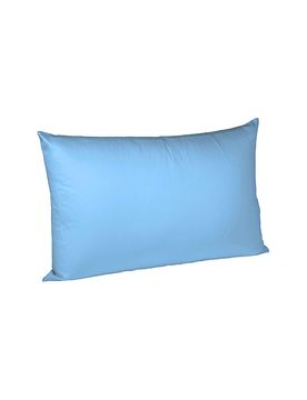 Satin Kissenbezug Royal Uni 2er 70x90cm Blau hellblau baby