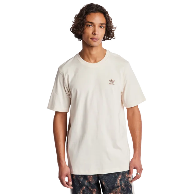 Essential Men T-Shirts - White - Size - White - Size: Medium - Adidas - FashionsVida