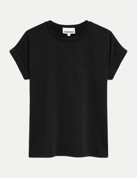 T-Shirt Idaara Schwarz L