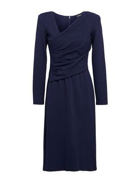 Midi-Kleid Damen Nachtblau 34,36,38,40,42,44,46,48 Damen