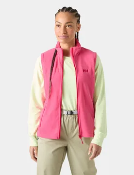 Women’s Daybreaker Fleece Vest Pink XS - Hot Pink - Female - Helly Hansen - FashionsVida