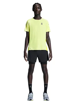 Pantalcini da running Performance 2/1 da uomo nero M - On - FashionsVida
