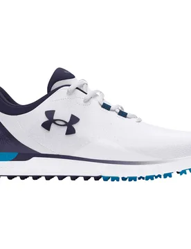 Golfschuhe Herren Drive Fade Spikeless, weiß/blau/navy 45 - Under armour - FashionsVida