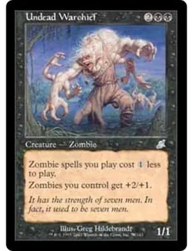 Undead Warchief (foil) Scourge - Magic: The Gathering - FashionsVida