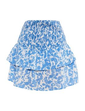 IZIA Falda azul / blanco