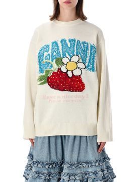 Ganni Wool Blend Sweater