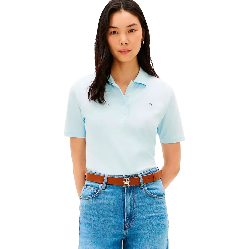 Polo A Maniche Corte 1985 Keepsake Blue XS - Tommy hilfiger - FashionsVida