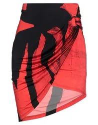 Minifalda Mujer Rojo S Mujer