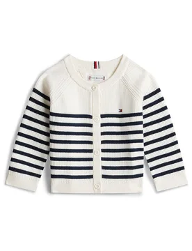 Cardigan neonata bianco 62 - Tommy hilfiger - FashionsVida