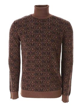 Moschino Logo Turtle Neck