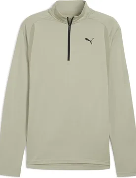 TAD Tech Fabric Mix 1/4 Zip Herren Hemd, grün XL - Puma - FashionsVida