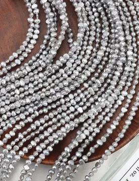 Mm Irradiated Gray Natural Freshwater Pearl Irregular Shape Semi-Finished Beads for Jewelry Making DIY Necklace Accessories - Aliexpress - FashionsVida