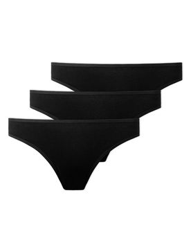 SNOCKS Tanga negro