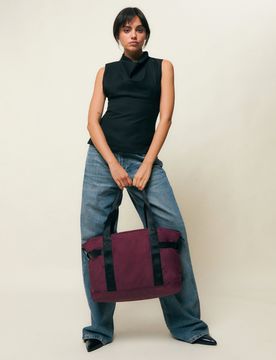 Fredy sac week-end avec poche pour ordinateur portable 14 pouces