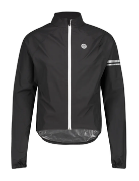 Giacca ciclismo antipioggia RAIN JACKET nera