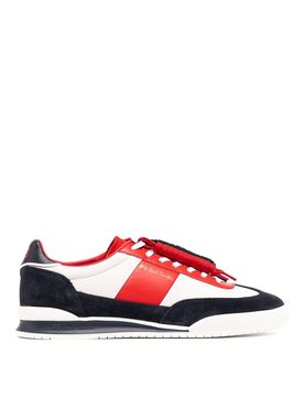 Sneakers in pelle scamosciata