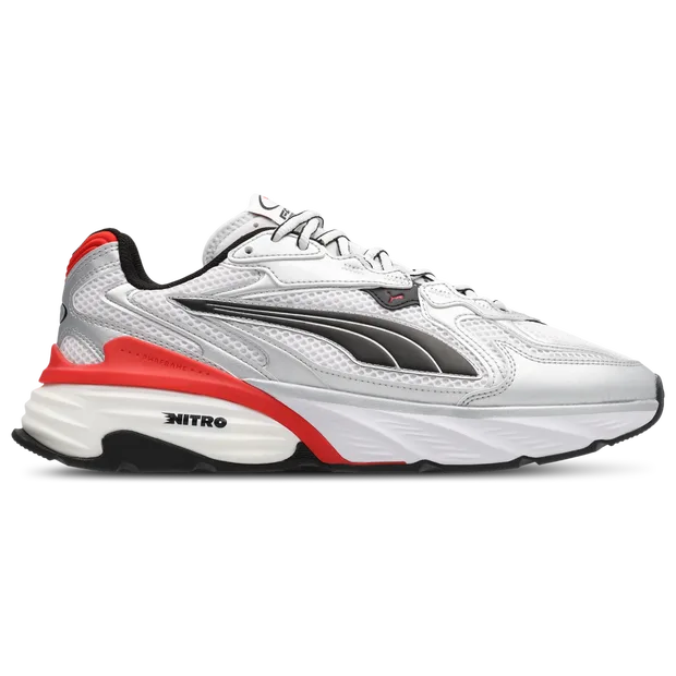 Fade Herren Sneaker - Silber - Größe 42.5 - Netz/Synthetik Silver 42.5 - Puma - FashionsVida
