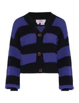 MYMO Cárdigan azul / negro