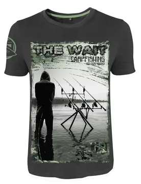Carpfishing Is My Life The Wait Short Sleeve T-shirt Anthracite 2XL Men - Hotspot Design - FashionsVida