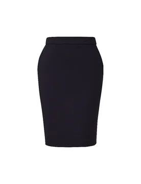 Falda de negocios azul oscuro 36 - Comma - FashionsVida