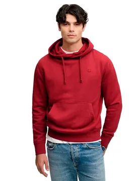 Felpa Con Cappuccio Essential Sd Co Logo League Red L