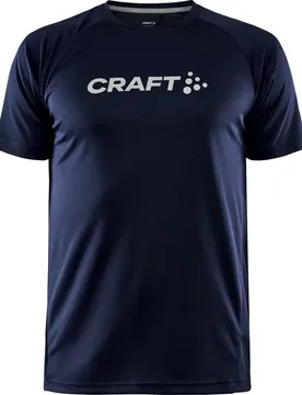 Core Essence Logo Herren T-Shirt, blau L