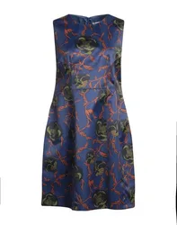 Mini-Kleid Damen Marineblau 34 Damen