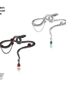 MASW Original Design Luxury Temperament Open Snake Bracelets For Women Party Gifts Modern Jewelry Accessories 2025 Trend New - Aliexpress - FashionsVida