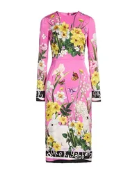 Dolce&Gabbana Vestido midi Mujer Malva 32 Mujer