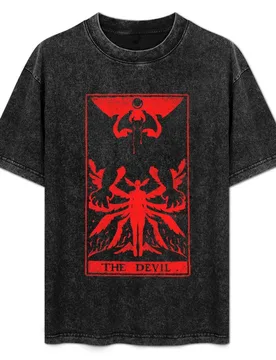DEVIL TAROT T-Shirt Modern Style Print T-Shirt - Aliexpress - FashionsVida