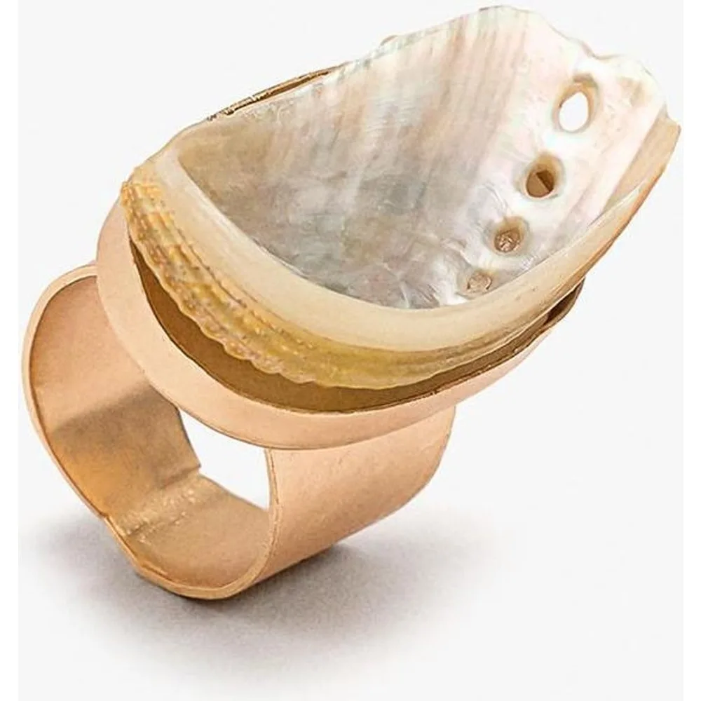 Anillo con abalorio de concha decorativa - Parfois - FashionsVida