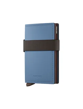 Geldbörse - Bandwallet Matte blue-brown bleu - SECRID - FashionsVida