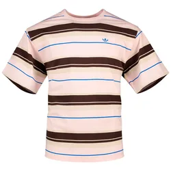 T-shirt à Manches Courtes Stripe Sandy Pink XL