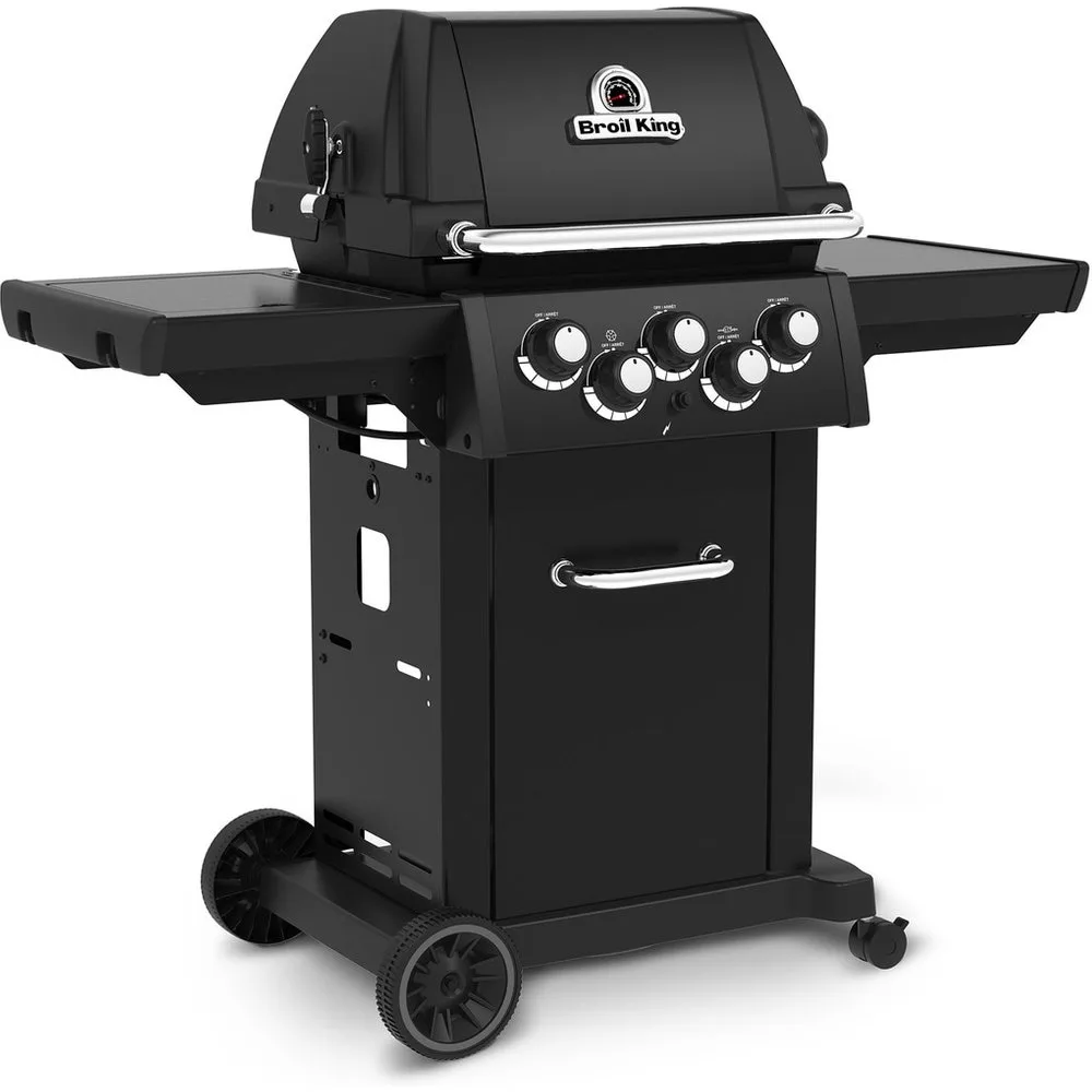 Barbacoa de gas con 3 + 1 +1 quemadores Royal 390 Shadow - Broil King - FashionsVida