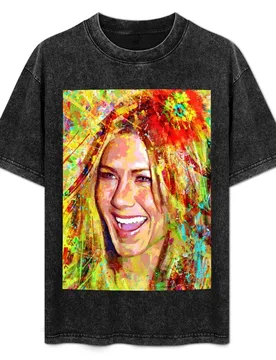 Portrait Jennifer Aniston dream T-Shirt Casual Trendy Streetwear Tee Shirt - Aliexpress - FashionsVida