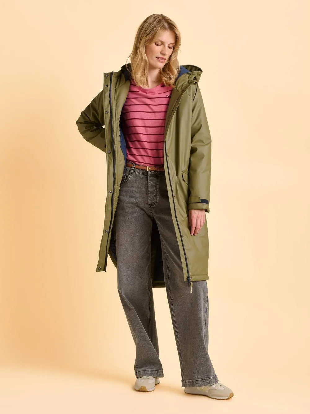 Wynter Jacket - Green - Size: 20 - Brakeburn - FashionsVida