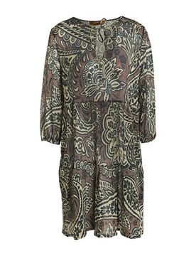 Minivestido Mujer Marrón 36,38,40,42 Mujer