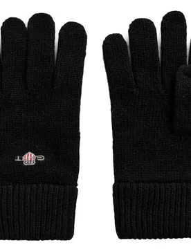 S Shield Wool Black OS