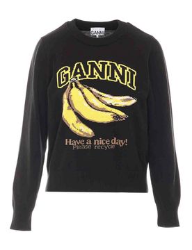 Ganni maglione nero