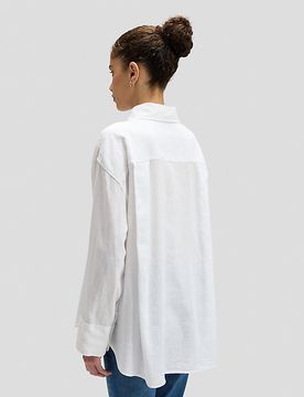 Loose Shirt Bright White Größe L female