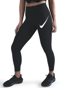 Leggings Damen Tempo Swoosh - Noir - female - Size: XS