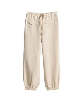 Hose Jogging Fit MUCIA DRIFT creme 40 damen - OPUS PANTS - FashionsVida