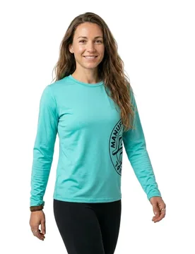 T-shirt à Manches Longues Mfg Dot Outline Blue S - Santa Cruz - FashionsVida