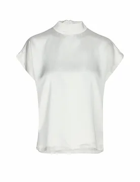 Hugo T-shirt blouse CANELI-1 blanc 40 - Hugo Boss - FashionsVida