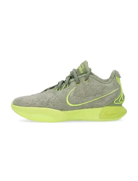 Scarpa Basket Uomo Lebron Xxi Oil Green/volt/volt - NIKE NBA - FashionsVida