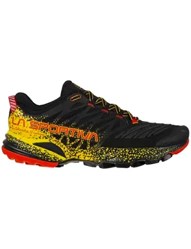 Chaussures de trail - Akasha II Black/Yellow - Taille 45,5 - Noir - La Sportiva - FashionsVida