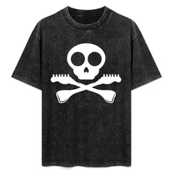 Classic Skull Crossbones T-Shirt Sporty Casual Quick Dry T-Shirt