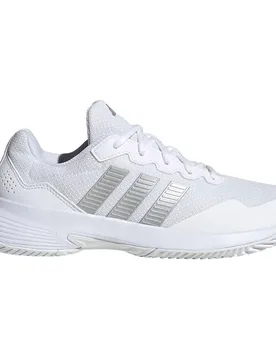 Gamecourt 2 All Court Shoes Ftwr White / Silver Met / Silver Met UK 4 - Adidas - FashionsVida